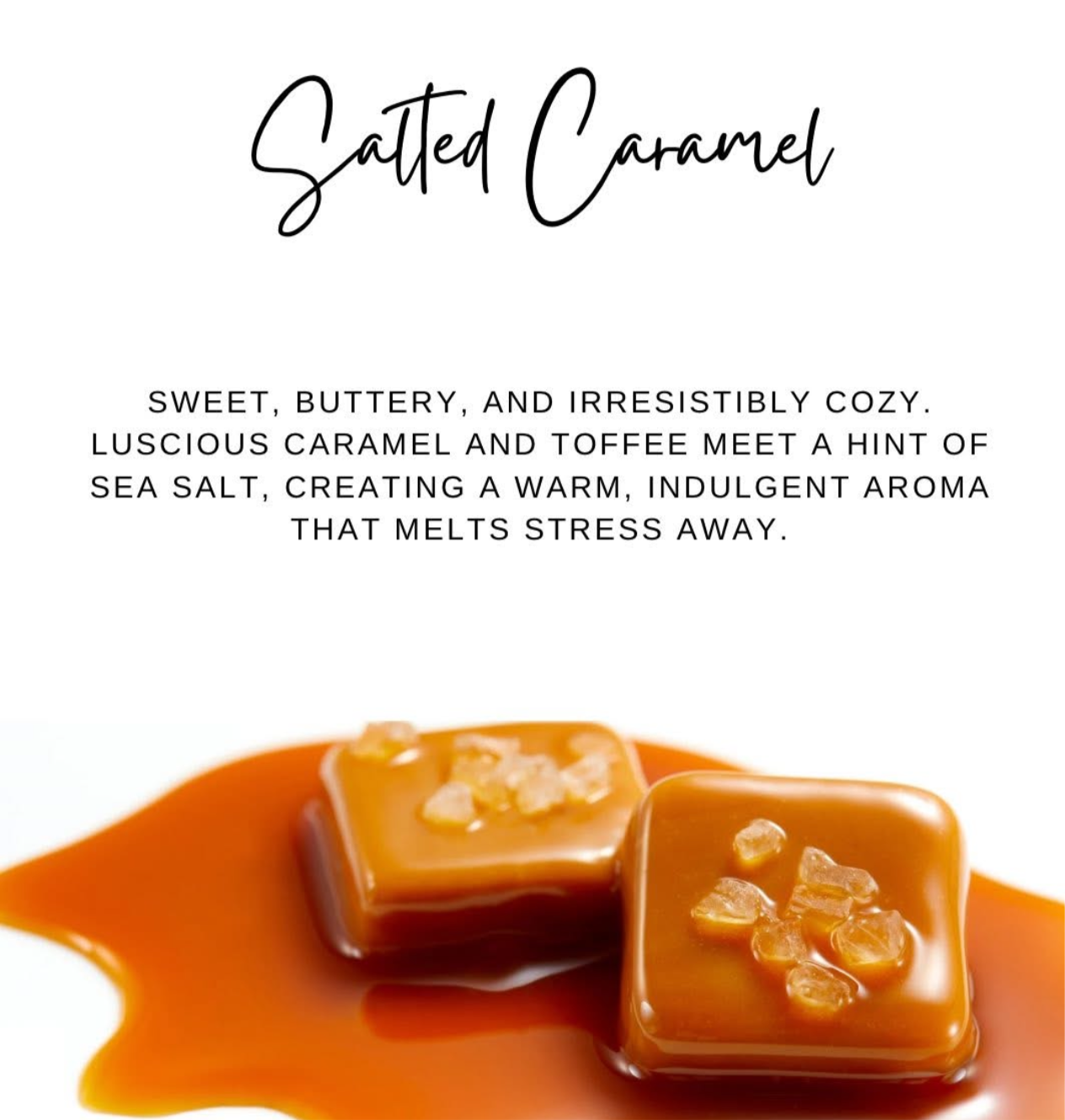 Salted Caramel Wax Snap Bar
