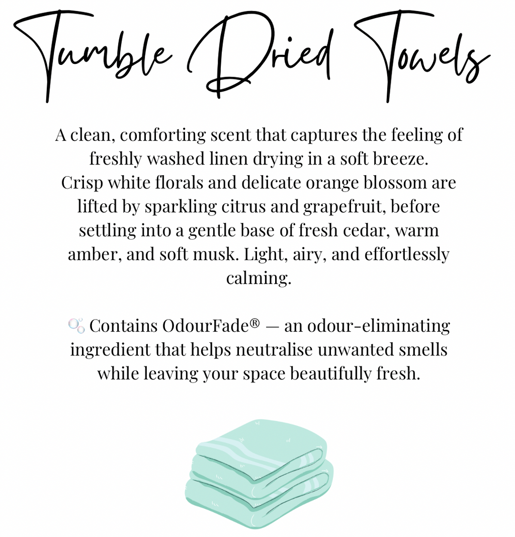 Tumble Dried Towels Wax Snap Bar