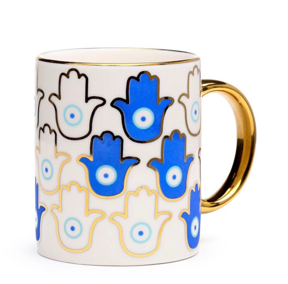 Evil Eye/Hand of Hamsa Mug