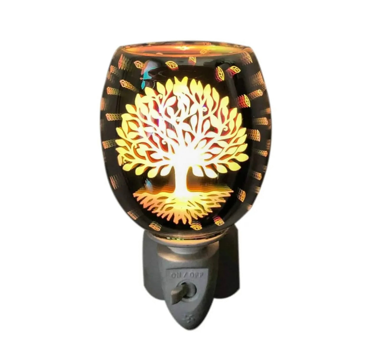 Tree of Life 3D Glass Electric Plug in Wax Warmer