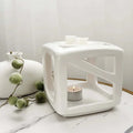 Bold Square White Burner