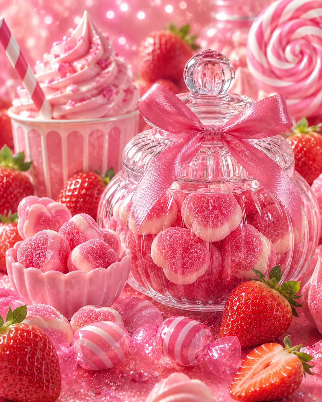 Strawberry Bonbon Wax Melt