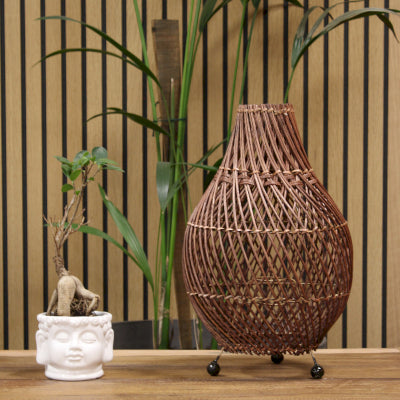 Natural Rattan Table Lamp