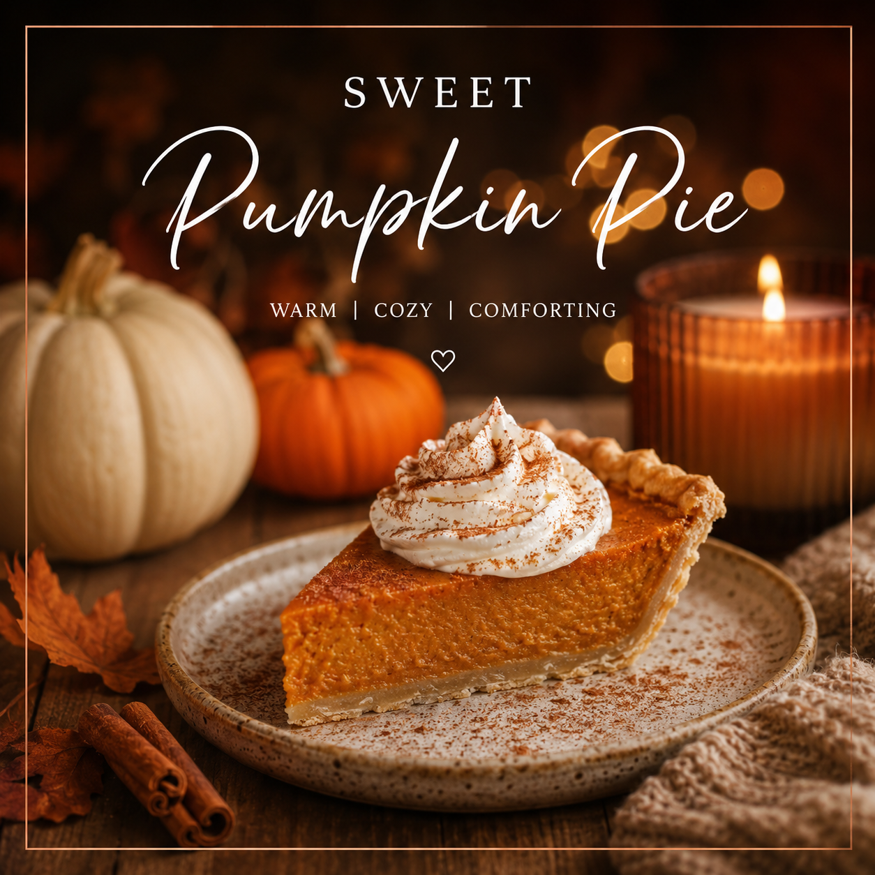 Sweet Pumpkin Pie Wax Melt