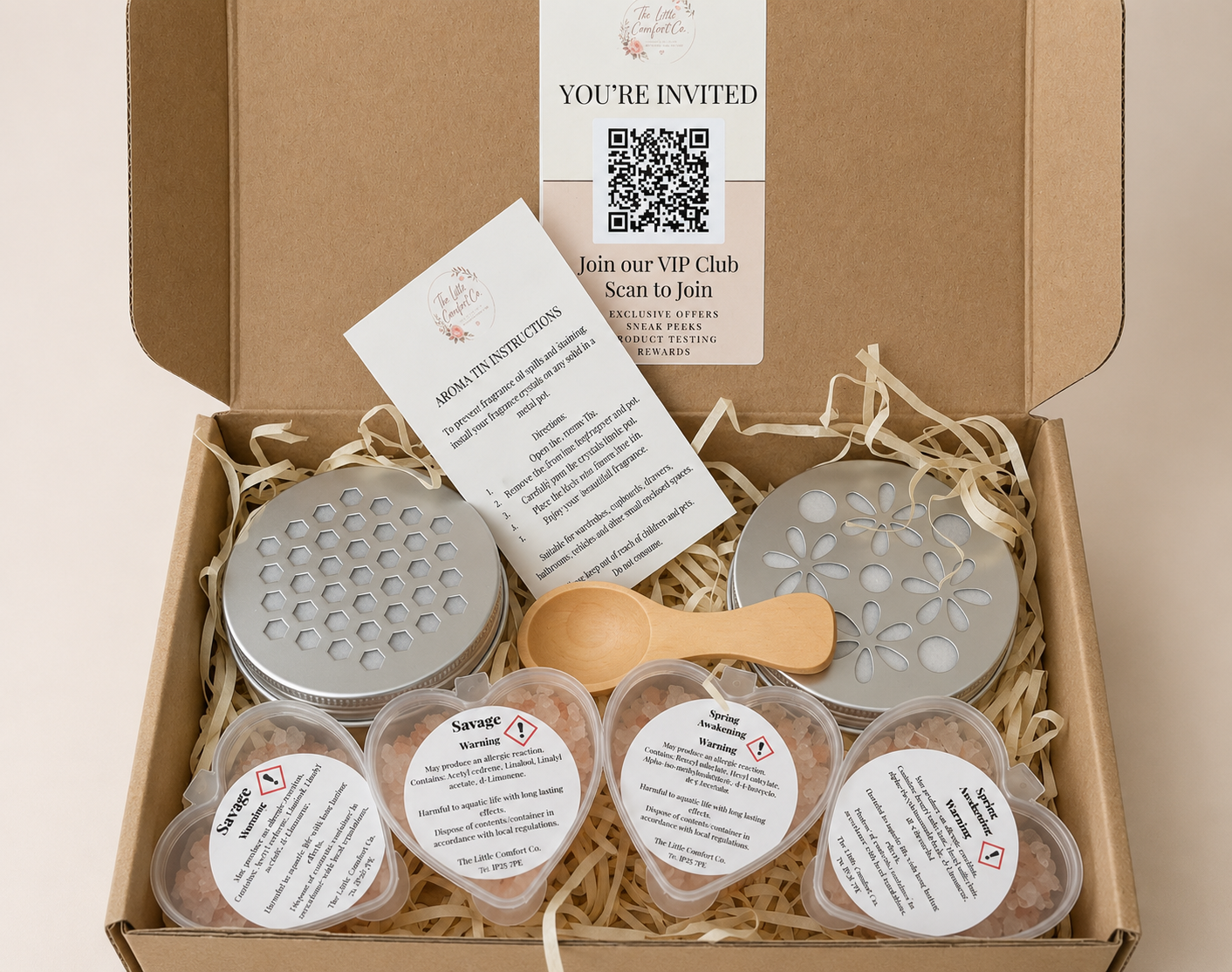 His & Hers Aroma Tin Gift Set