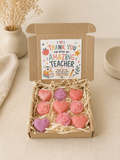 Thank You Teacher Gift Box - Hearts & Roses