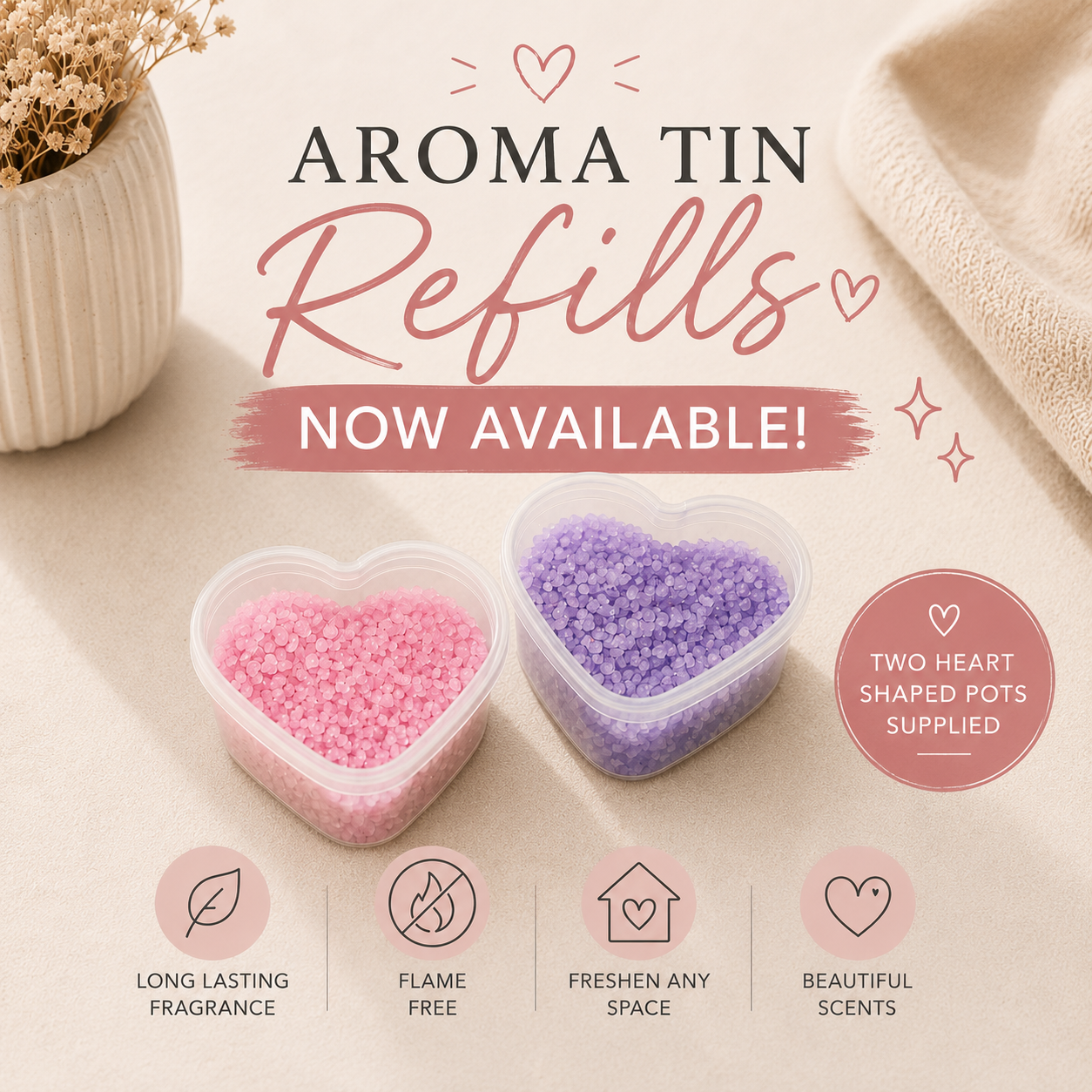 Aroma Crystal Tin Refills