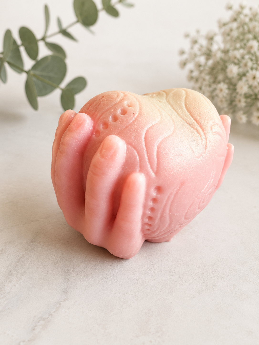 Blush & Bloom Comforting Hands