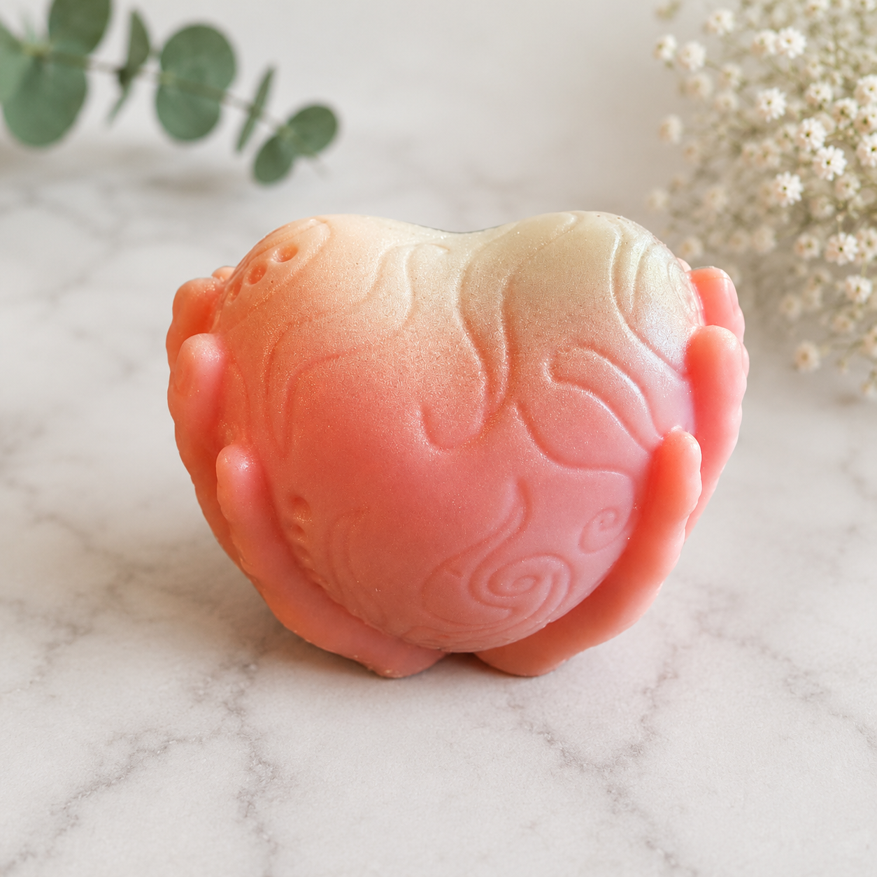 Blush & Bloom Comforting Hands