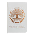 White & Rose Gold Wellbeing Journal – Tree of Life