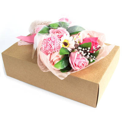 Hand Soap Flower Bouquet - Pink