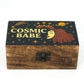 Medium Enamelled Box - Cosmic Babe