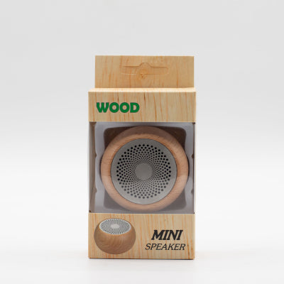 Wooden Mandela Effect Mini Speaker