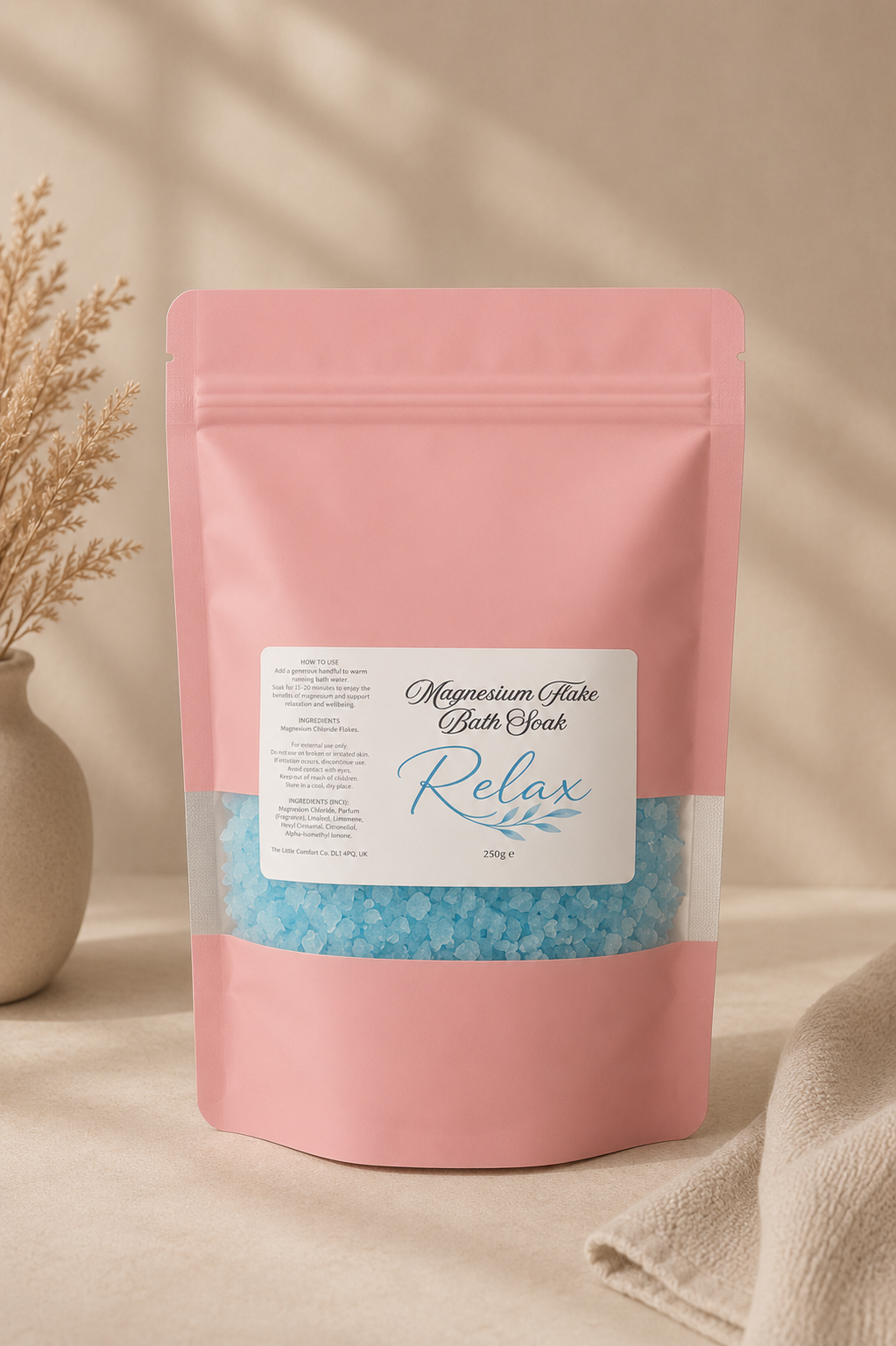 Relax Magnesium Flake Bath Soak