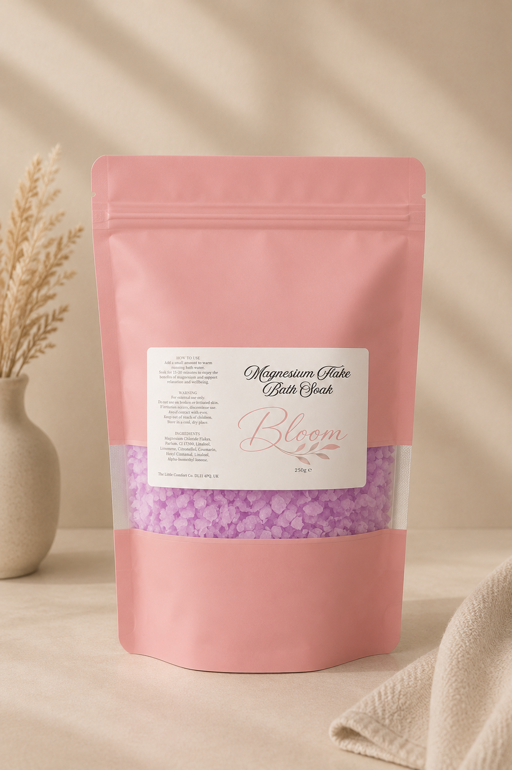 Bloom Magnesium Flake Bath Soak
