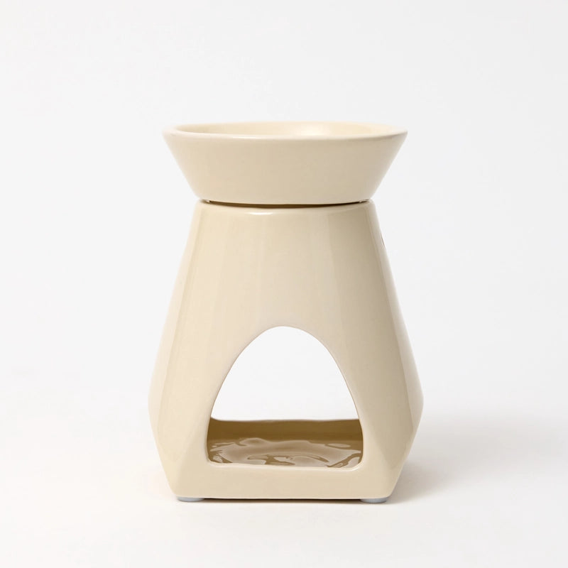 Beige Tapered Ceramic 2 Piece Burner