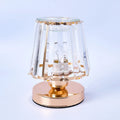 A Line Glass Wax Warmer Lamp - Gold