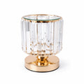 Straight Wax Warmer Glass Lamp - Gold