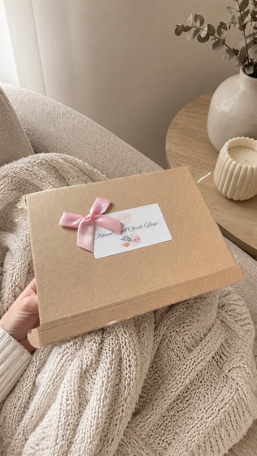 Botanical Lavender & Chamomile Ritual Salt Soak Bag